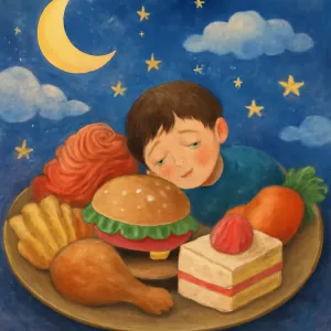 음식을 많이 먹었는데도 배가 고팠던 꿈 [꿈해몽]