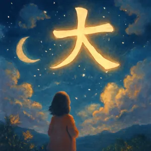 하늘에 큰 대(大) 자가 써져 있던 꿈 [꿈해몽]