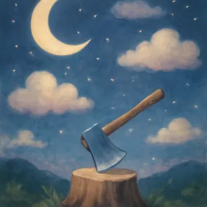 도끼가 빗나간 꿈 [꿈해몽]