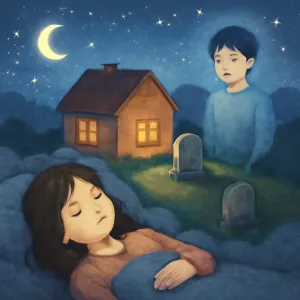 꿈에 어디이사간다고 했는데요꿈에자어나나니  부억옆에 무덤이 있어요 그리고 죽은 남동생도 꿈에보이고요 [꿈해몽]