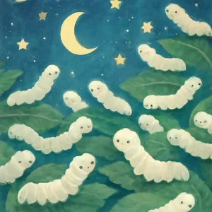 누에가 많이 있는 꿈 [꿈해몽]