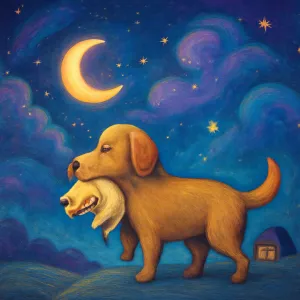 집을 나간 개가 새끼를 베어온 꿈 [꿈해몽]