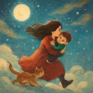 자녀와 고양이를 함께 데리고 도망다니는꿈 [꿈해몽]