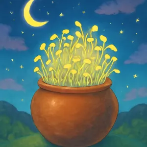 큰항아리에콩나물을가득채운꿈해몽 [꿈해몽]