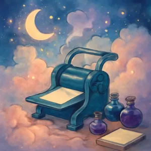 상장인쇄 하려고 종이랑 각종 인쇄잉크 주문하고 기계도 닦아 놓은꿈은.  [꿈해몽]