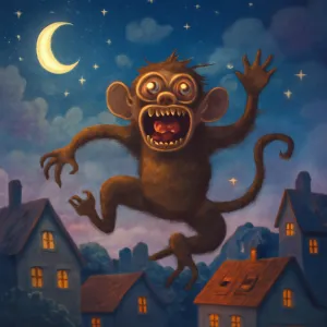 원숭이가 미쳐서 날뛴 꿈 [꿈해몽]