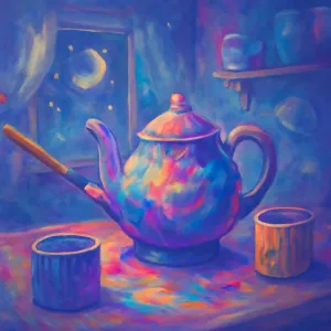 집안 주방 물건  주전자등을 유색페인트로 칠하는꿈 [꿈해몽]