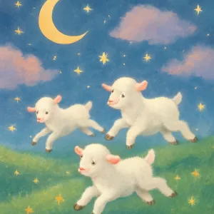 새끼 양들이 뛰어 논 꿈 [꿈해몽]