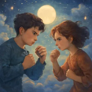 두 사람이 싸울 준비를 한 꿈 [꿈해몽]