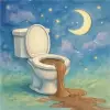 변기에 똥물이 넘쳐흐르는꿈 [꿈해몽]
