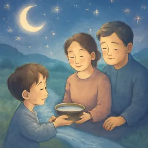 부모님 물 선물 사람 보였다 [꿈해몽]