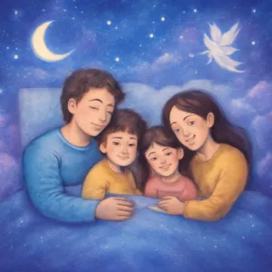 가족 모두가 한 방에 같이 누워 있었던 꿈 [꿈해몽]