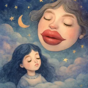 입술이 무지 큰 여자를 본 꿈 [꿈해몽]