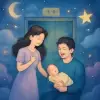 사촌언니 집에 가려고 엘레베이터를 탔는데 남자친구가 갑자기 아기를 낳았다. [꿈해몽]