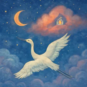 학이 울며 하늘을 난 꿈 [꿈해몽]