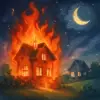 앞집이 터져서 불씨가 우리집까지 와서 우리집도 불타는 꿈 [꿈해몽]