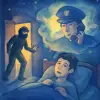 꿈에서 집에 강도가 들어왔는데, 살인자였어. 급히 도망치고 경찰에 신고했는데. 그 경찰이 신고를 받았는데 무의식적으로 그 살인자라는 걸 깨달아버리자마자 바로 잠에서 깼어. [꿈해몽]