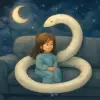 사촌 동생의 집에 있는 커다란 회색 소파에 기대서 앉아있는데 커다랗고 흰 뱀이 다가옴.
몸은 움직이지 않았고 뱀은 몸 주위를 돎. [꿈해몽]