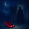 깜깜한 밤이고 어두운 현관문 앞에 빨간 구두가 있었어 현관문을 열어보니 저승사자?였어 얼굴은 안 보이고 상의만 보였어 [꿈해몽]