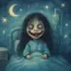 어떤아이가 태어나 병실에서 무서운웃음에 눈이뒤집혀 귀게하게웃고있고 검정색 긴머리카락을가지고있고 입이찢어진채 날 쳐다본꿈 [꿈해몽]
