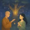 스님이 십자가 목걸이를 나한테 해줄려고 했는데 내가 다른걸로 하고 싶다고 했다 그래서 다른 둥근 십자가 목걸이를 해주실려고 했는데 누군가 불러서 갔다 그리고 그 목걸이가 떨어져서 내가 주워서 내 목에 채움 그리고 장소는 큰 나무가 있었고 그 나무에는 목걸이들이 많았다 그리고 가운데에 빛이 들어왔다
 [꿈해몽]