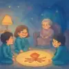 친구들랑 오징어게임을 참가했는데 할머니집에서 열리는 거여서 할머니 방에서 오징어게임을 하는데 참가자가 나랑 내 친구들밖에 없었음 [꿈해몽]