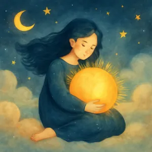 해를 품에 안은 꿈 [꿈해몽]