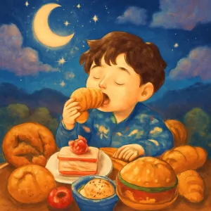 끊임없이 먹는 꿈 [꿈해몽]