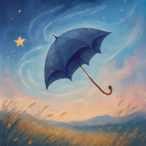 바람에 우산이 날아간 꿈 [꿈해몽]
