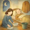 직원집에 갔는데 아버지가 아팟다 소변을봐서 바닥도 젖어있었고 옷에서 냄새가 심하게났다
물걸래로 청소하고 옷도 닦아내고 힘이 들었다  [꿈해몽]