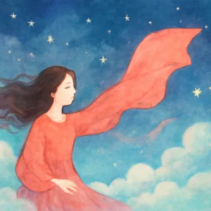옷소매가 바람에 나부낀 꿈 [꿈해몽]