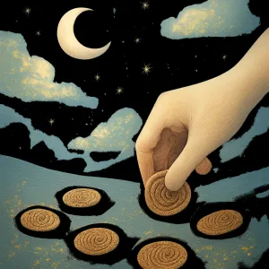 10원짜리 동전을 몇 개 주운 꿈 [꿈해몽]