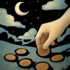 10원짜리 동전을 몇 개 주운 꿈 [꿈해몽]