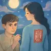아는 남자가 나를 쳐다보자 내등에 빨간 부적을 그려지는꿈 [꿈해몽]