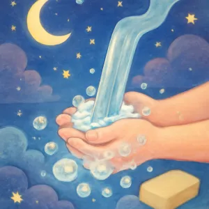 손을 씻은 꿈 [꿈해몽]