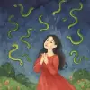 뱀이 비 오듯이 떨어진 꿈 [꿈해몽]