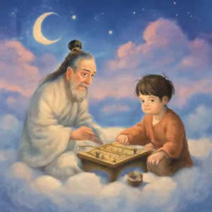 구름 위에서 신선과 바둑이나 장기를 둔 꿈 [꿈해몽]