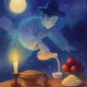 제사상에 술을 내려 퇴주한 꿈 [꿈해몽]