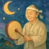 돌아가신아버지가 삼베옷을입고 북을치셨다 [꿈해몽]